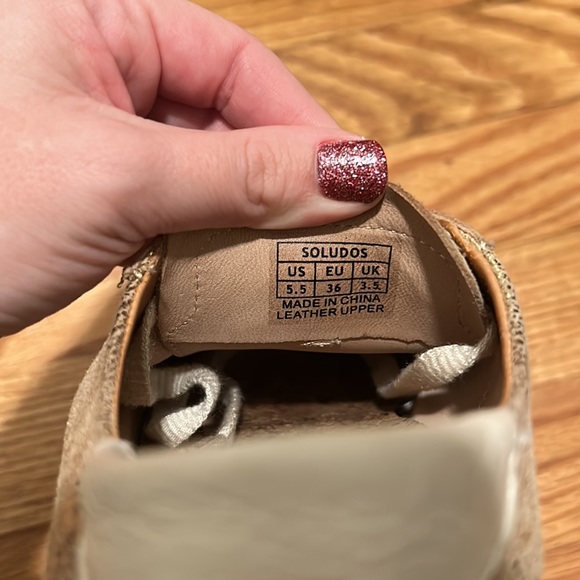 Anthropologie Soludos Classic Ibiza Leather Sneakers - Picture 8 of 8